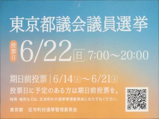 東京都議会議員選挙